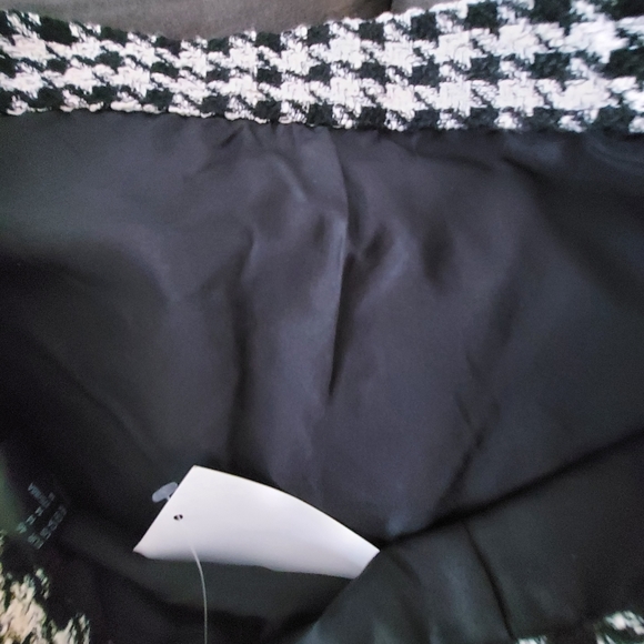 H&M houndstooth mini skirt size 14 - Picture 5 of 6